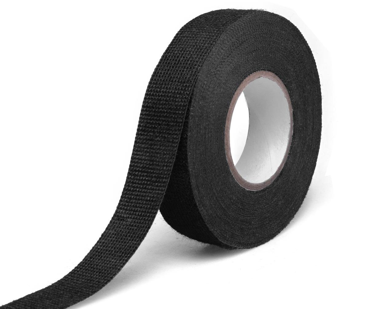 Escape6 – Izolačná textilná páska, 19 mm × 15 m, čierna