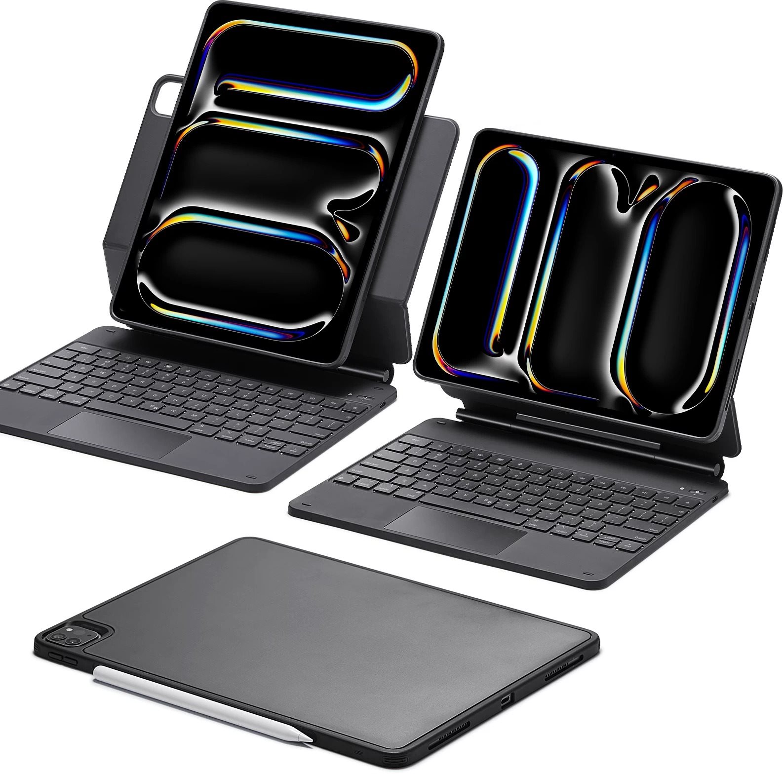 ESR Rebound Magnetic Keyboard Case 360, Compatible with iPad Pro 13 (2024), US Layout, Black