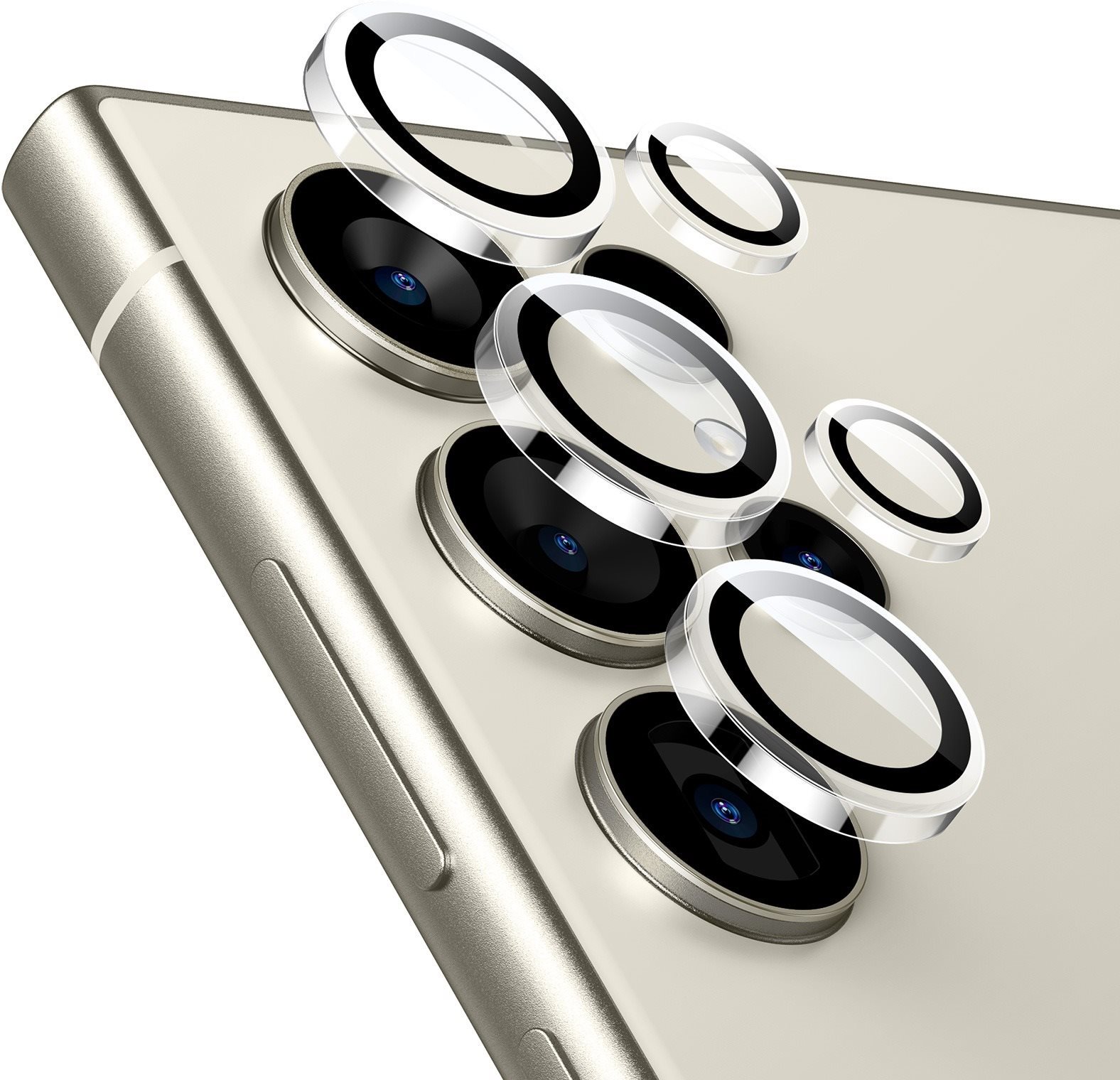 ESR Armorite Camera Lens Protectors, Compatible with Galaxy S24 Ultra, Clear