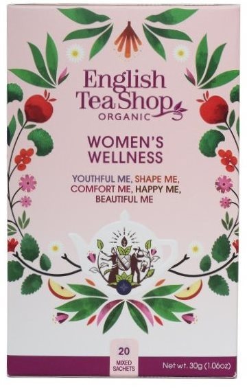 English Tea Shop Súprava Dámsky Wellness 30 g, 20 ks bio ETS20