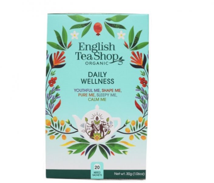 English Tea Shop Súprava Každodenné Wellness 30 g, 20 ks bio ETS20