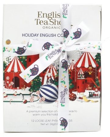 English Tea Shop Biela vianočná kolekcia 24 g, 12 ks bio ETS12