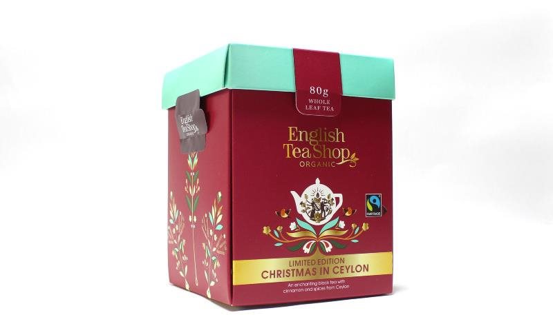 ETS Sypaný čaj Vianoce na Cejlone Bio 80 g