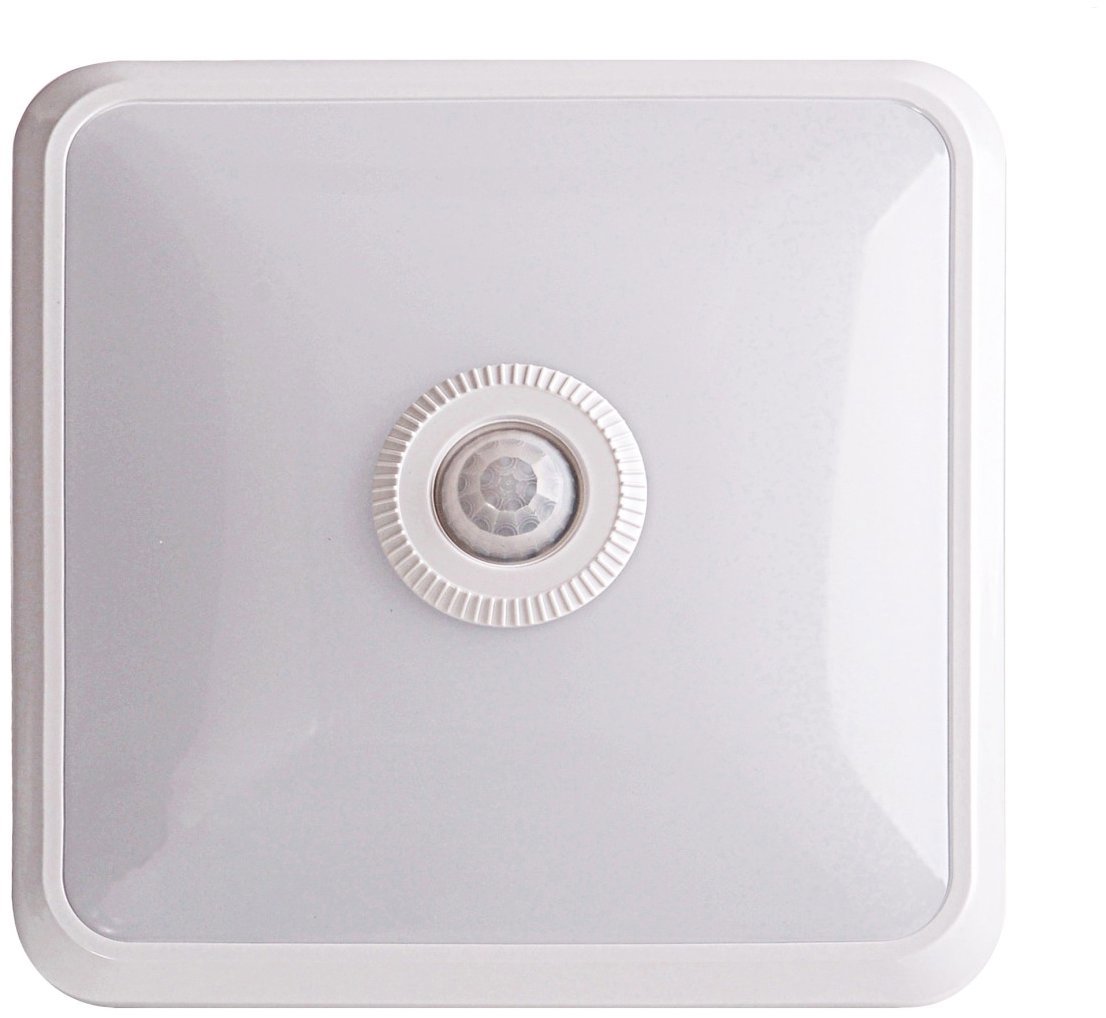 Eurakles LED stropné svietidlo Dara 16 W 1250 lm 4000 K biele so senzorom pohybu