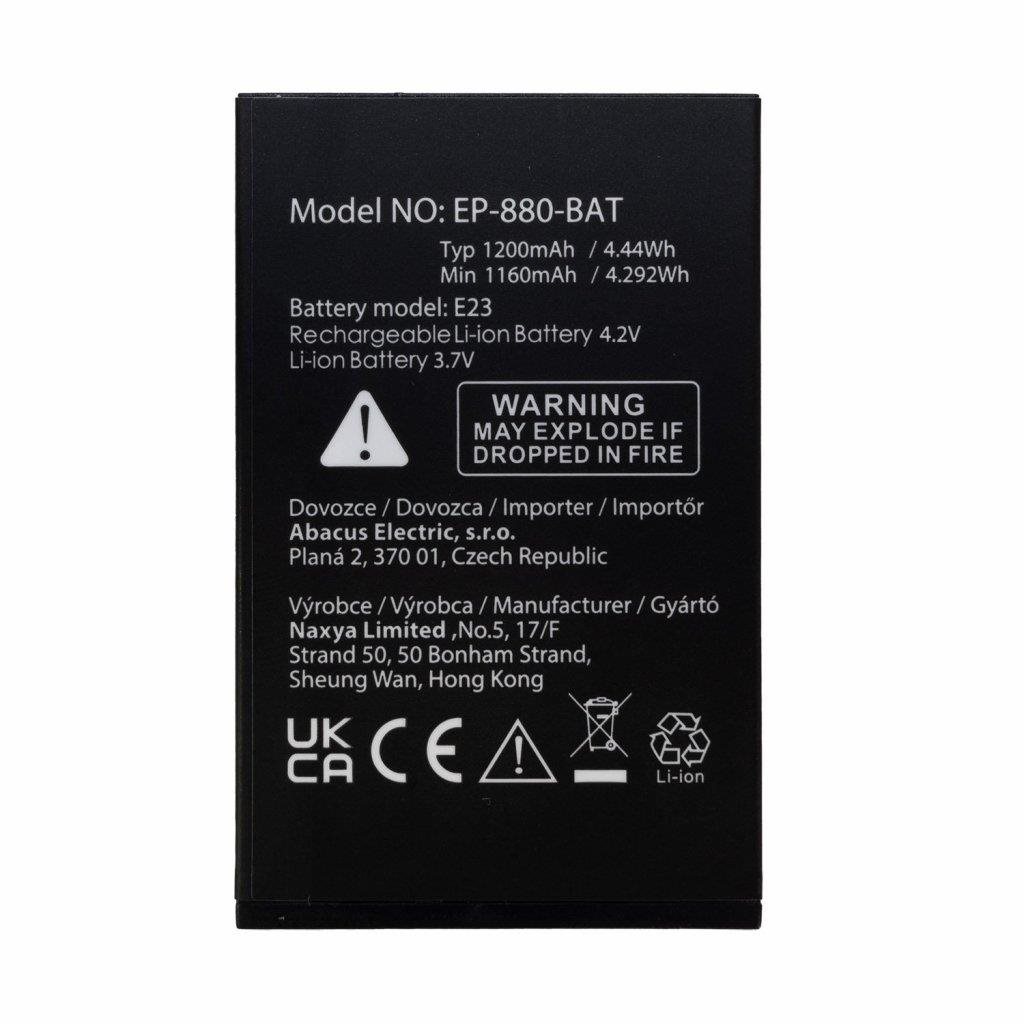 EVOLVEO EasyPhone LT, originálna batéria, 1200 mAh