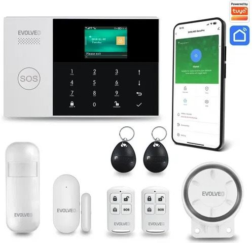 EVOLVEO SecuPro smart, bezdrôtový, GSM & WiFi