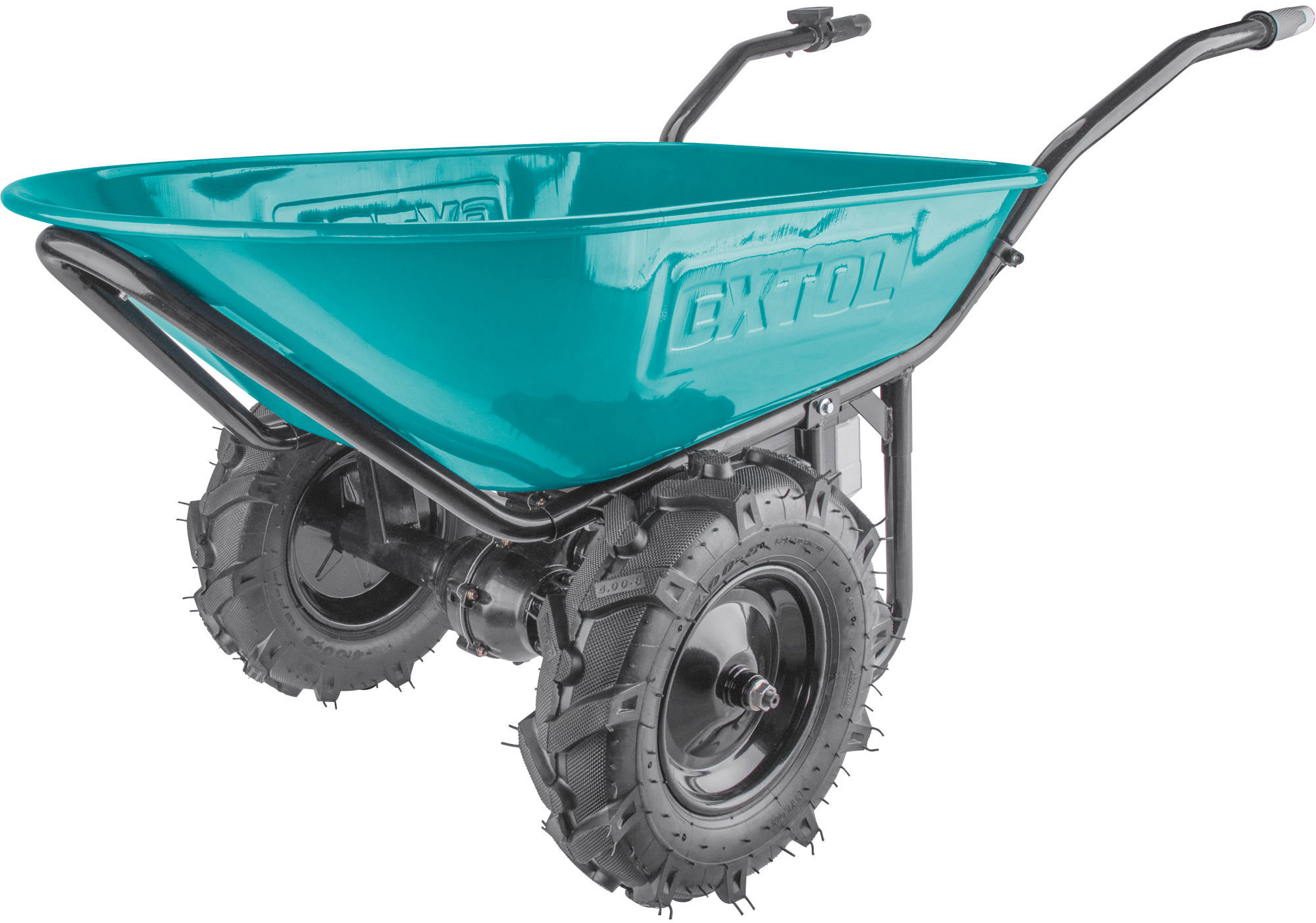 EXTOL INDUSTRIAL Fúrik dvojkolesový s prevodovkou aku SHARE20V, bez aku