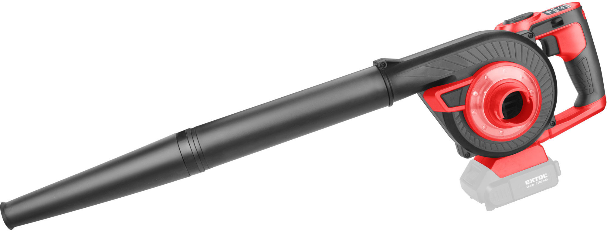EXTOL PREMIUM Fukár/vysávač 2 v 1 SHARE20V, 20 V Li-Ion, bez aku, 8891877