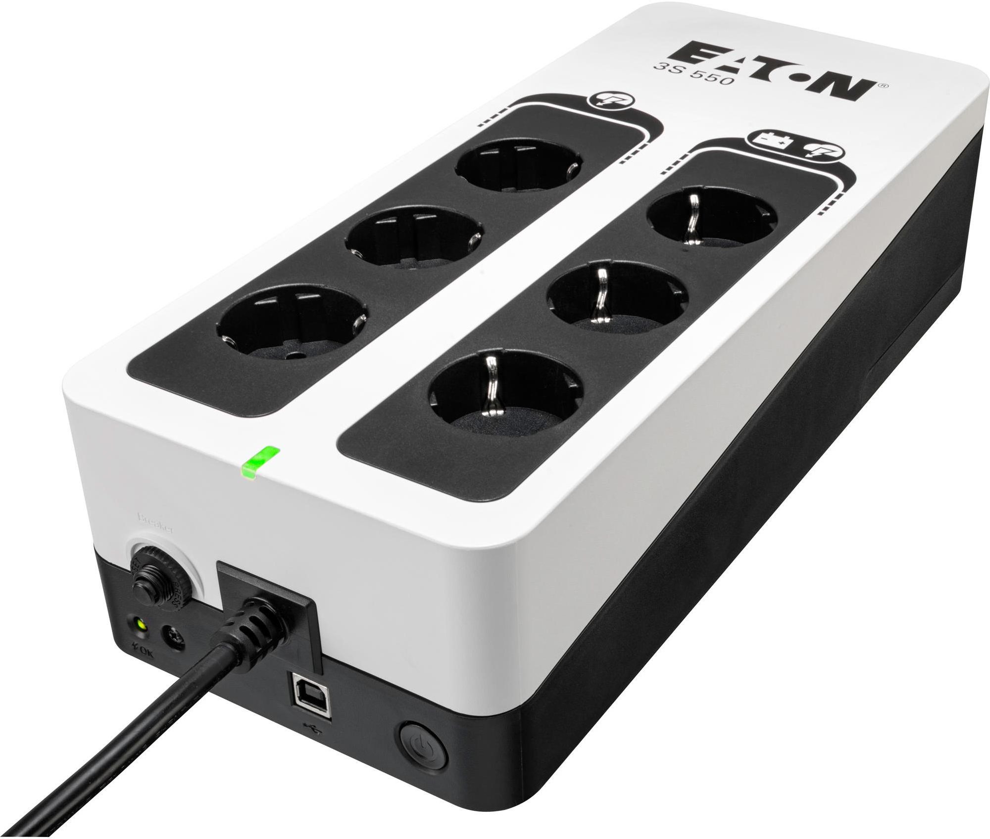 EATON UPS 3S 550 DIN Gen2, USB