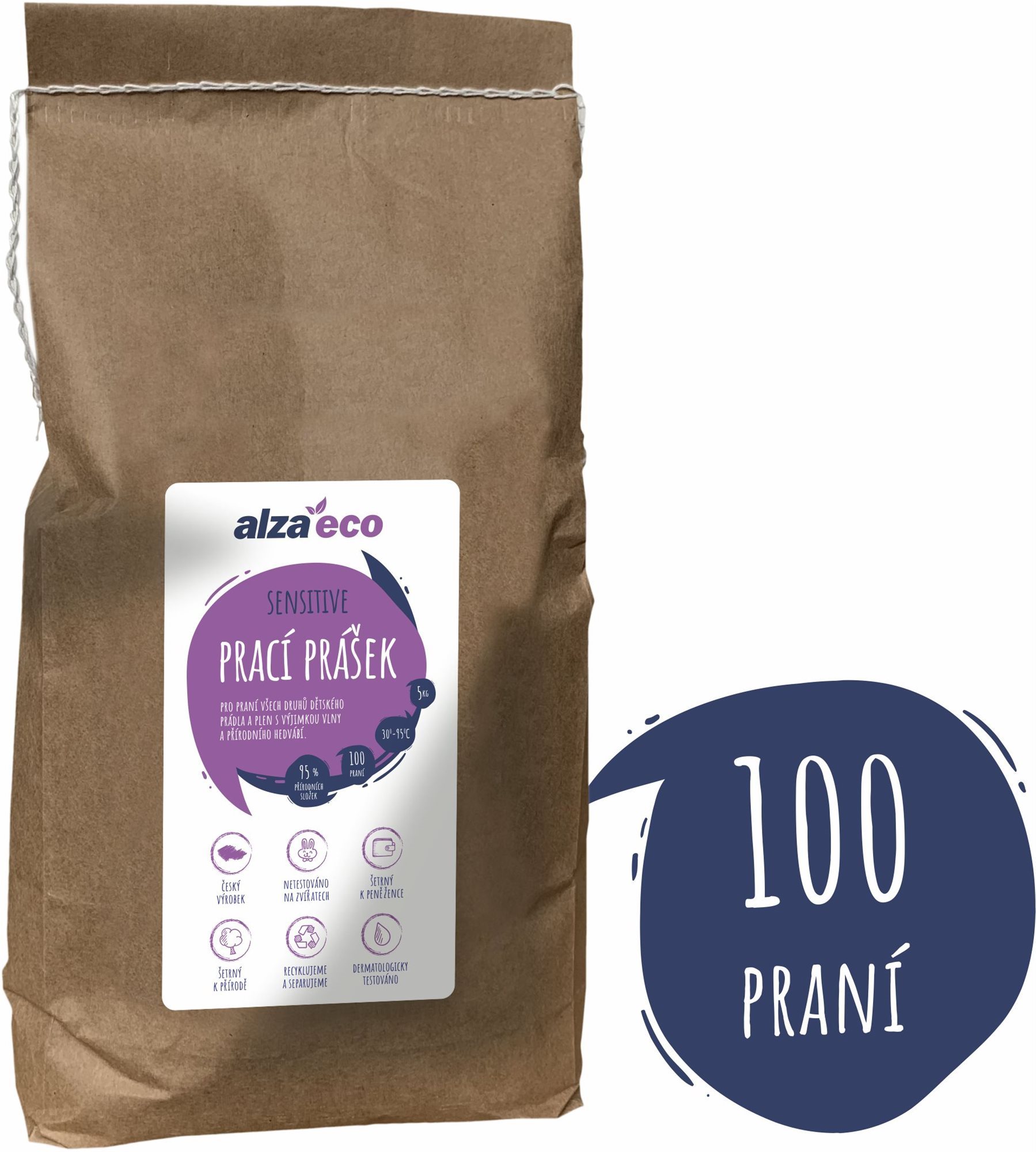 AlzaEco Sensitive 5 kg (100 praní)