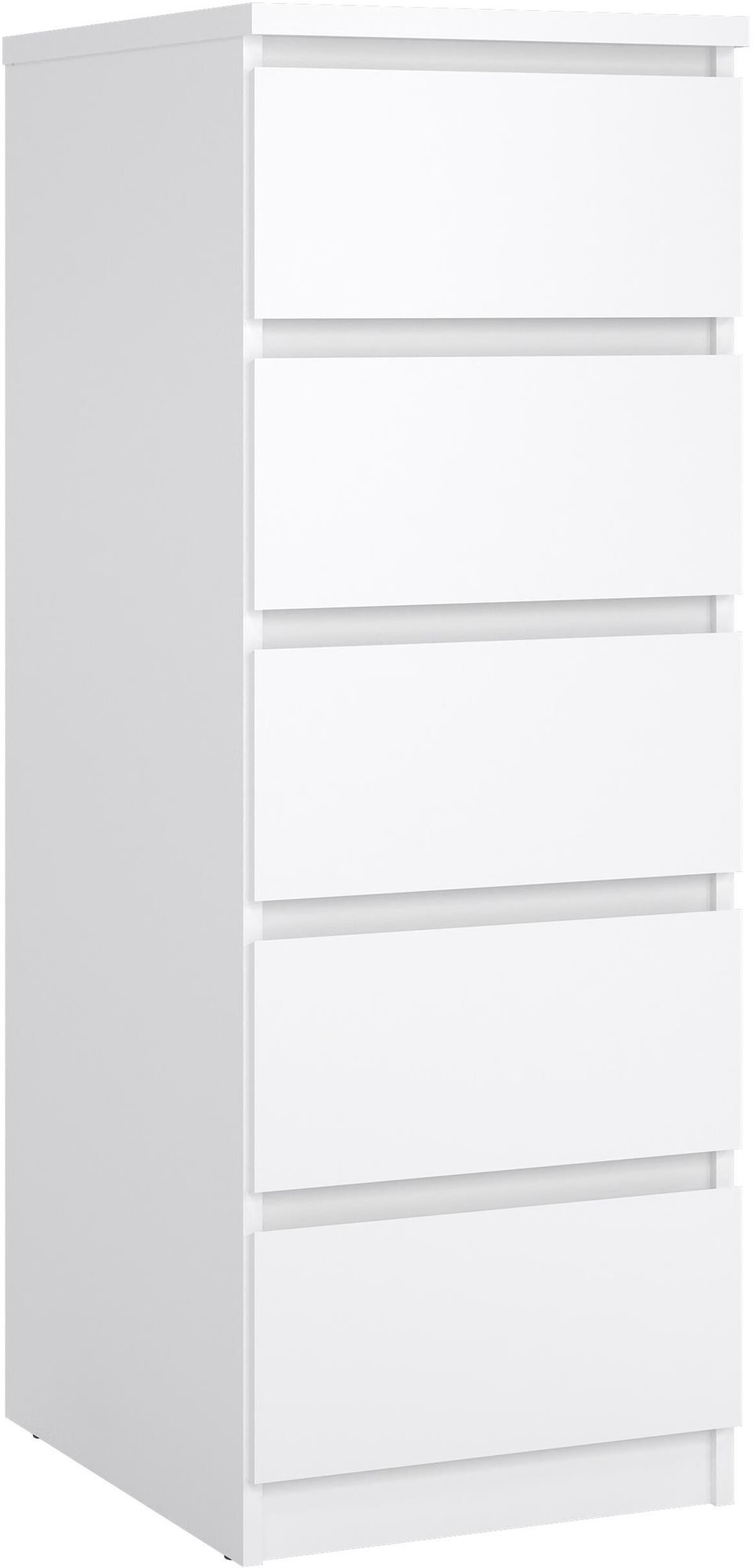 FALCO Komoda SIMPLICITY 233 biely lesk
