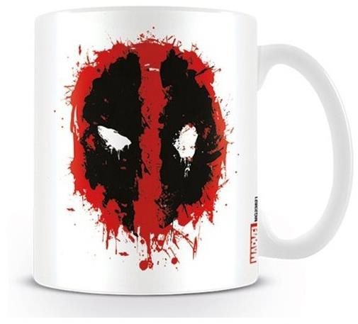 Deadpool – biely (0,3 l) – Hrnček