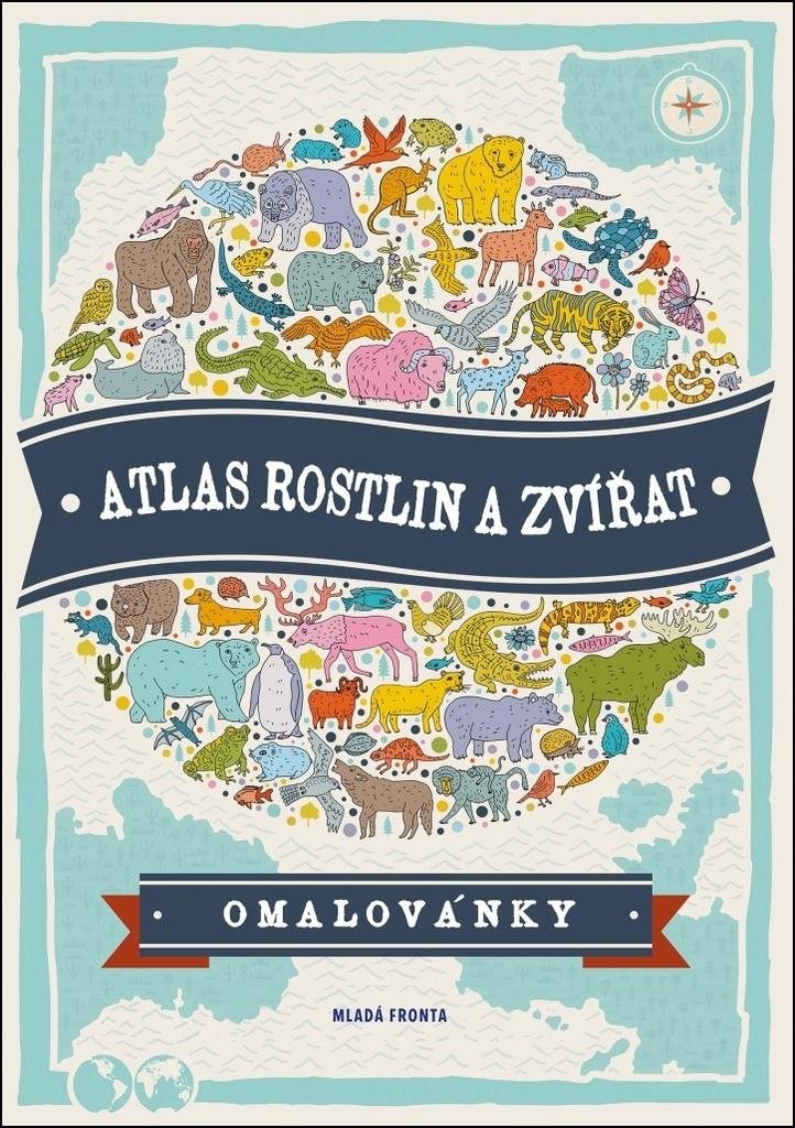 Atlas rostlin a zvířat: Omalovánky