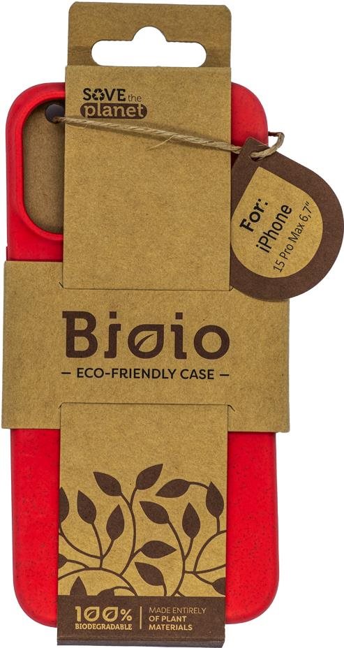 Forever Bioio pre Apple iPhone 15 Pro Max červený