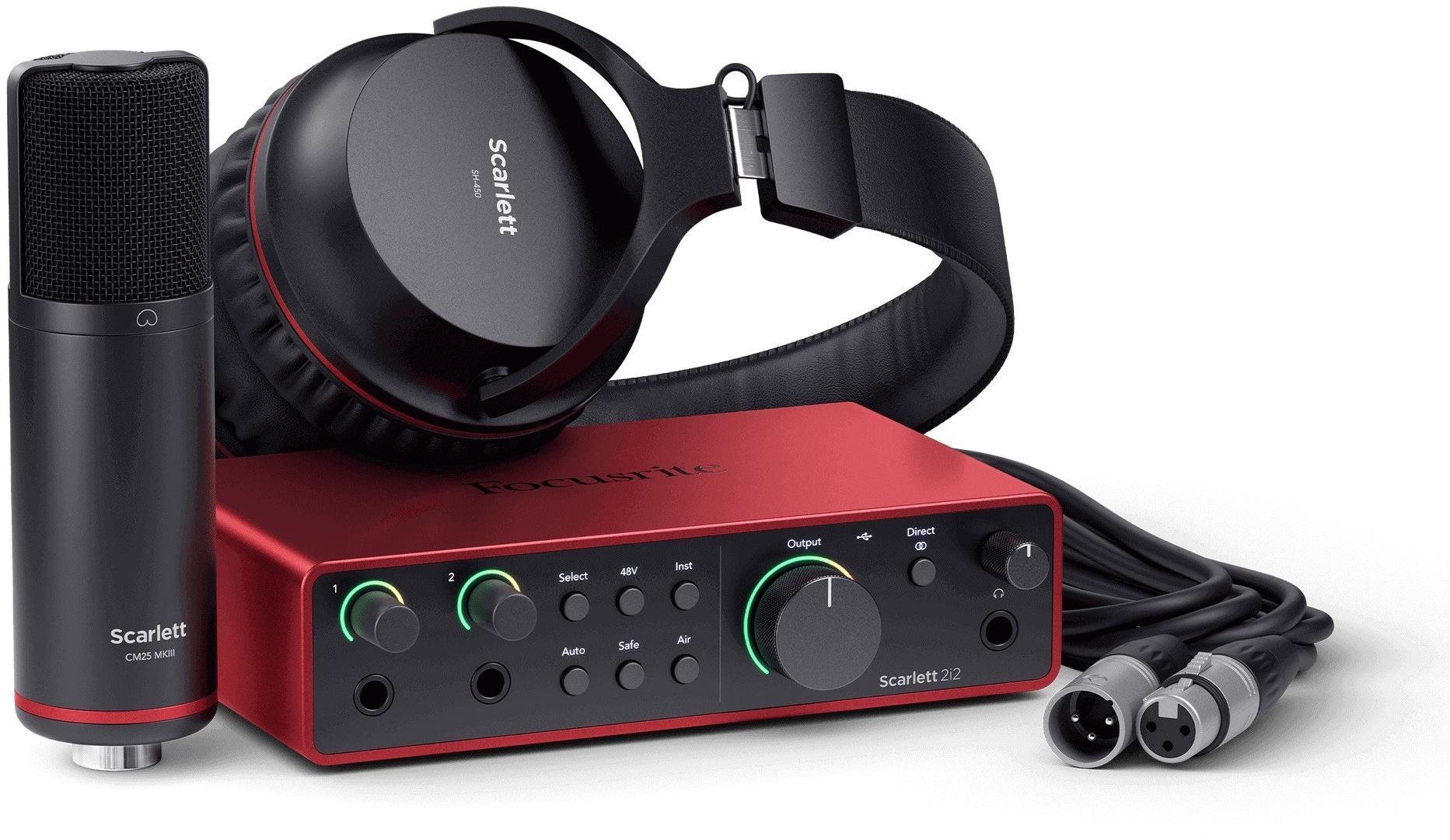 Focusrite Scarlett 2i2 Studio 4th Gen