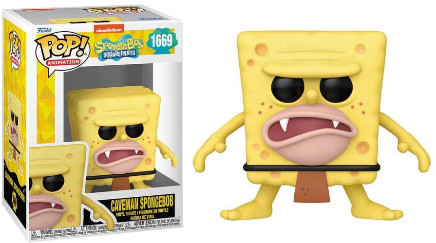 Funko Pop! Caveman Spongebob Sponge Bob 1669