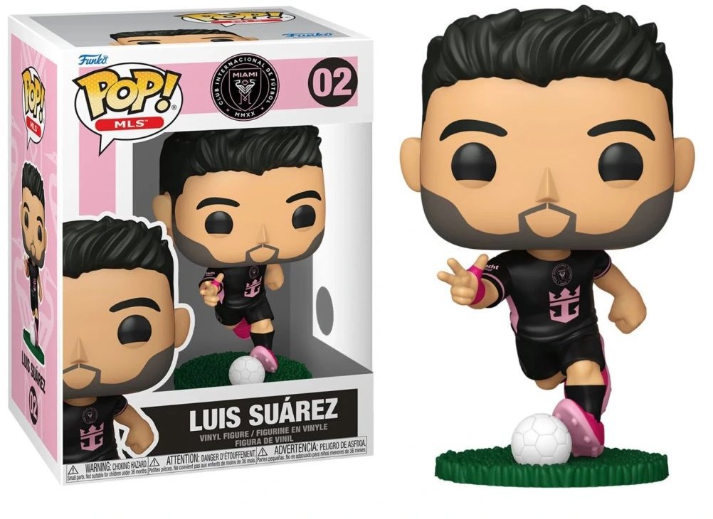 Funko Pop! MLS Inter Miami Luis Suárez 02