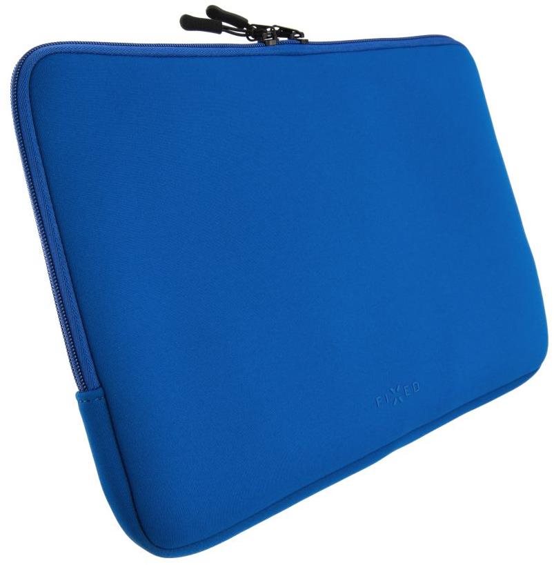 FIXED Sleeve na notebooky s uhlopriečkou do 14" modré