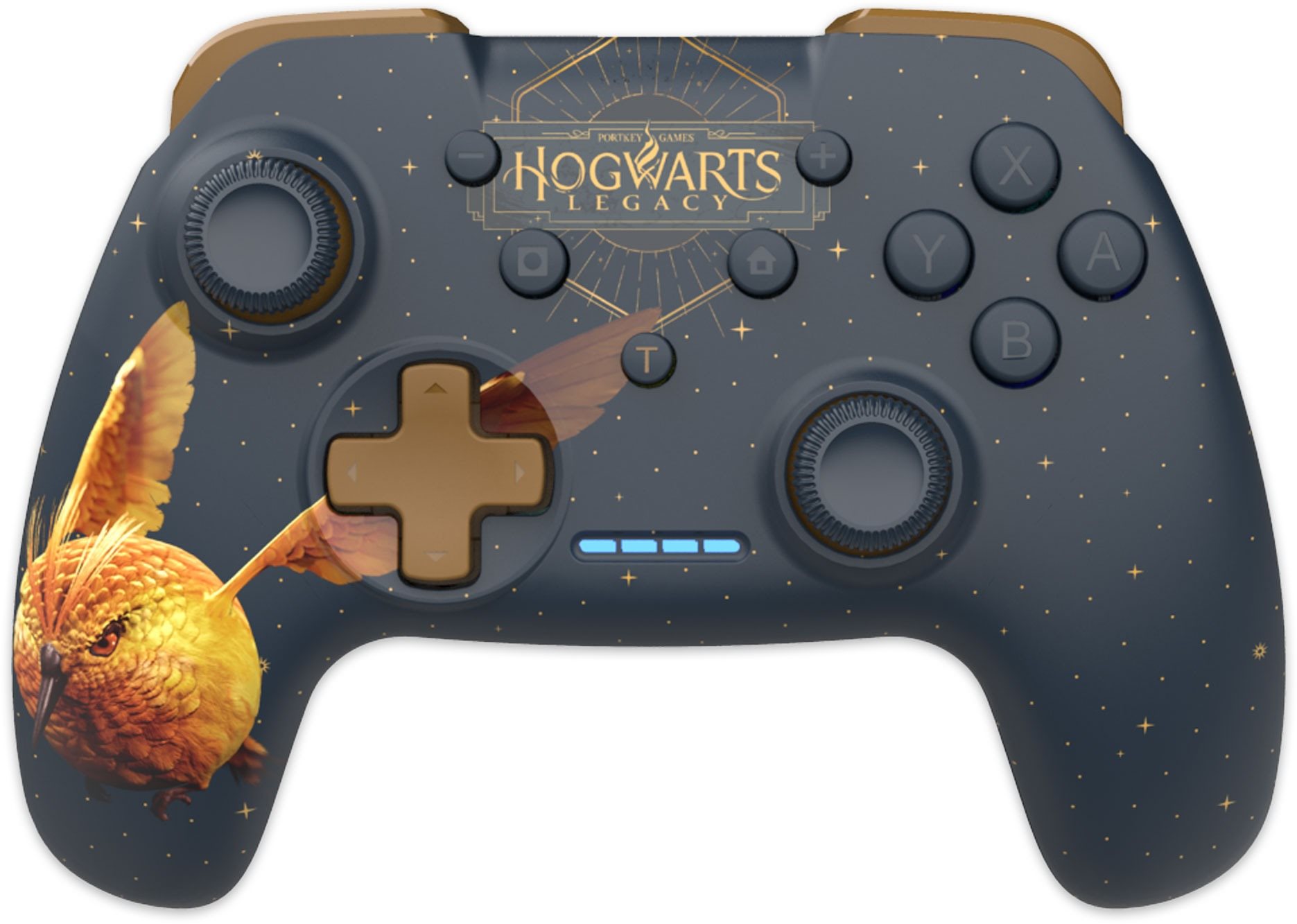 Freaks and Geeks Wireless Controller – Hogwarts Legacy Golden Snidget – Nintendo Switch