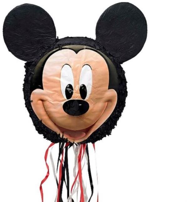 AMSCAN Piňata Mickey Mouse 43 × 5,5 × 10,5 cm – ťahacia