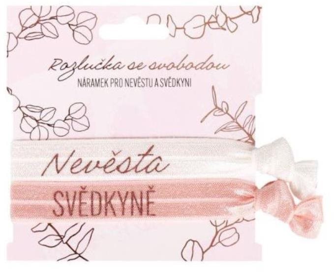 Náramky Nevesta – Svedkyňa – Rozlúčka so slobodou 2 ks