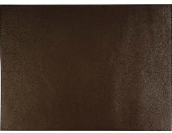Prostírání kožené APS 45 × 33 cm, hnědé