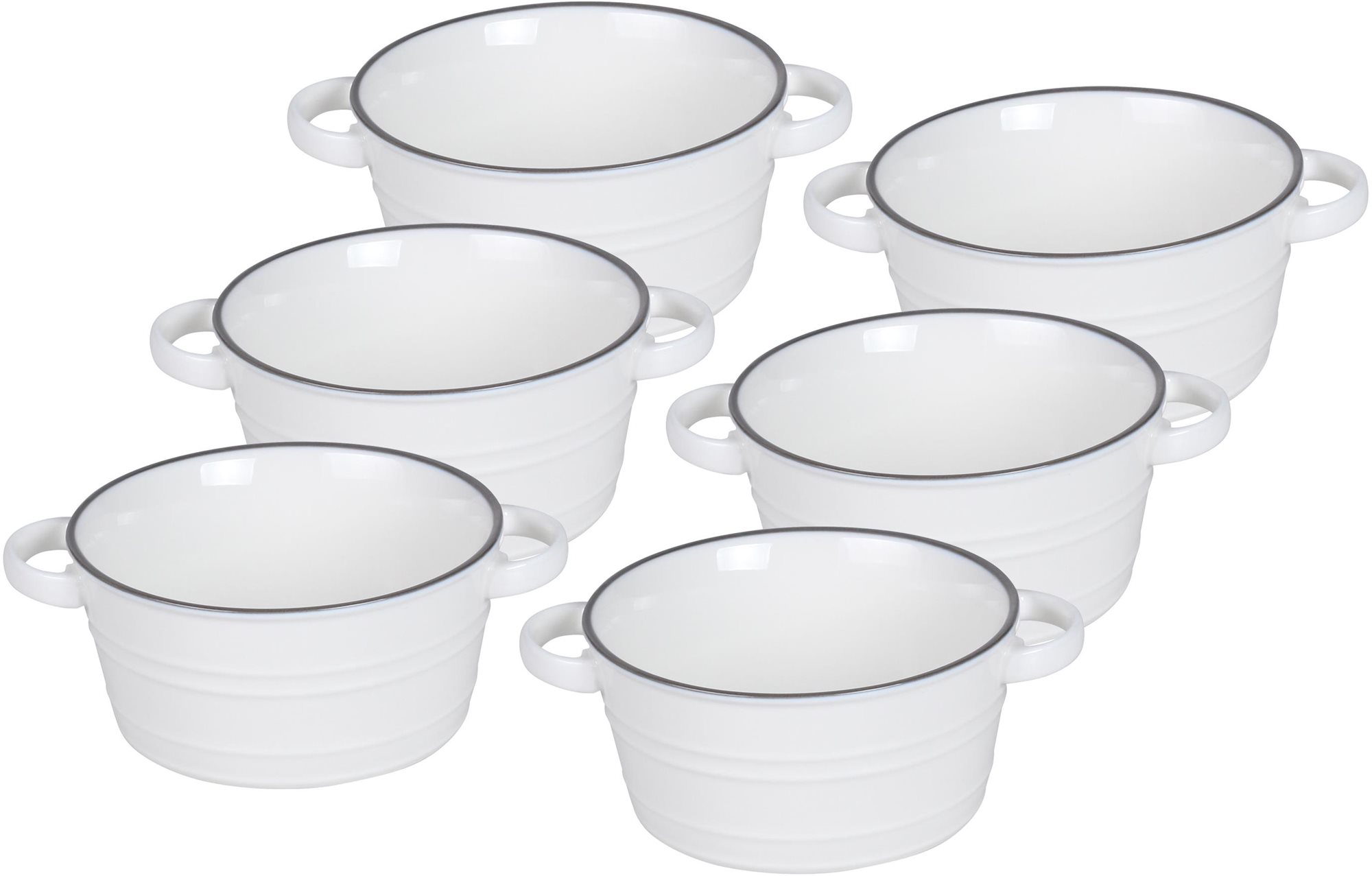 by inspire Súprava 6 ks miska kompótová 12 cm, Nostalgie