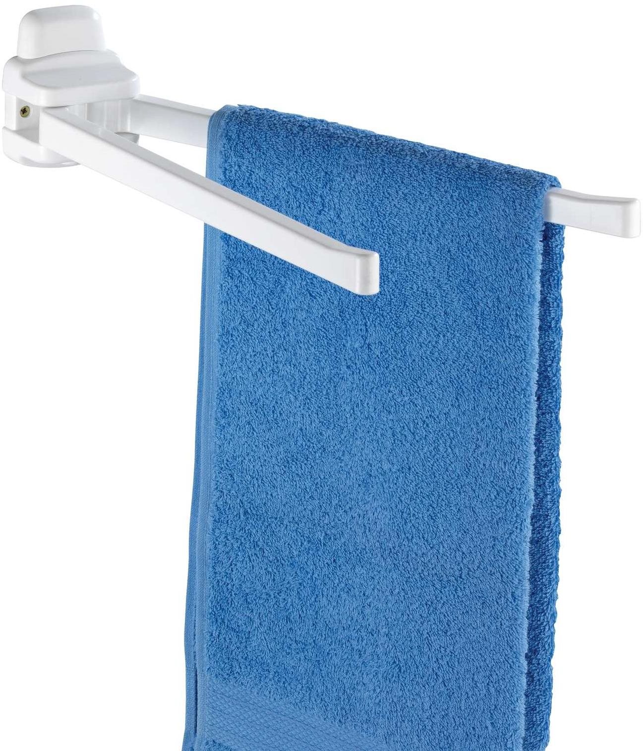 WENKO PURE – Vešiak na uteráky, biely