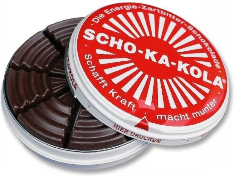 Genuport Trade SCHO-KA-KOLA čokoláda s kávou a kolovým orechom, horká