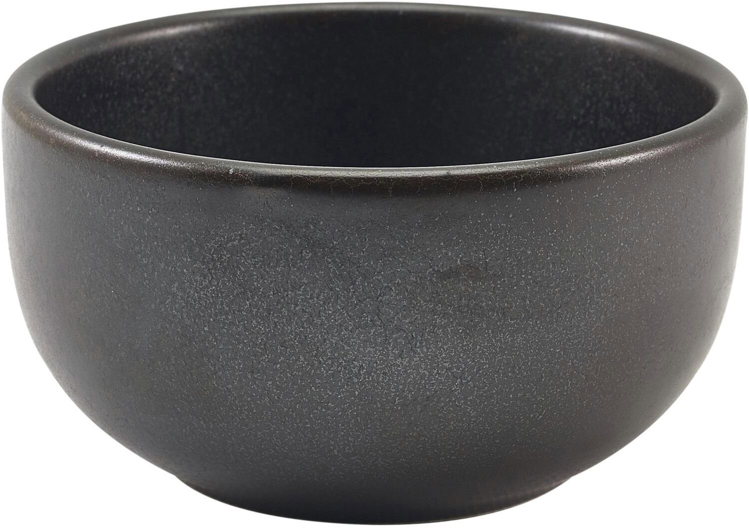 GENWARE Miska porcelánová, výška 65 mm, průměr 114 mm, černá