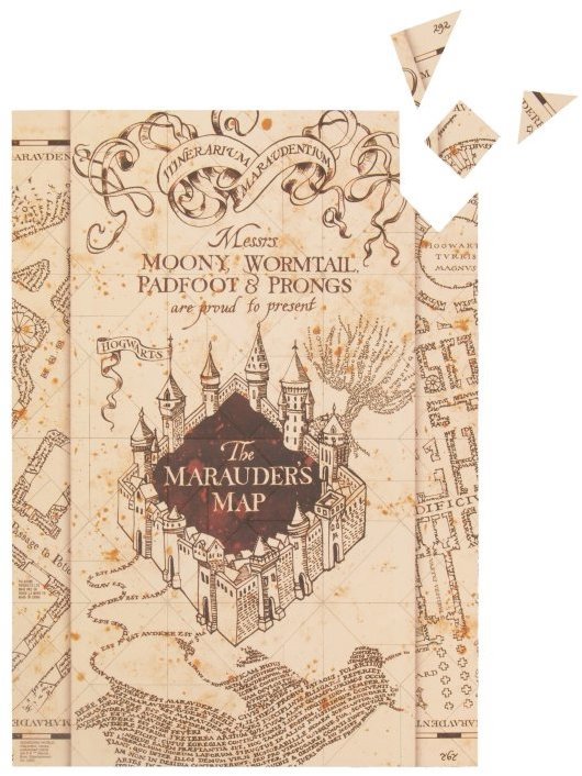 Harry Potter: Marauder plan – Magnetické puzzle