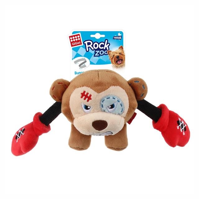 GiGwi Rock Zoo „King Boxer“ opica