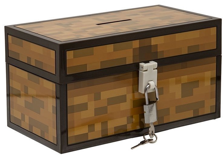 Minecraft: Chest with keys – Pokladnička