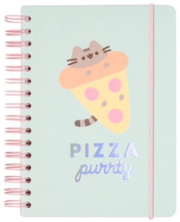 Pusheen: Foodie – zápisník v krúžkovej väzbe
