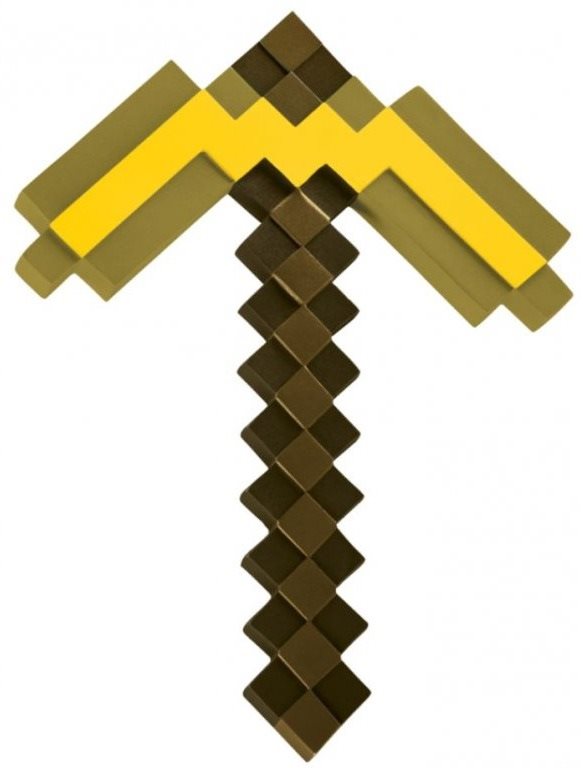 Minecraft – Gold Pickaxe