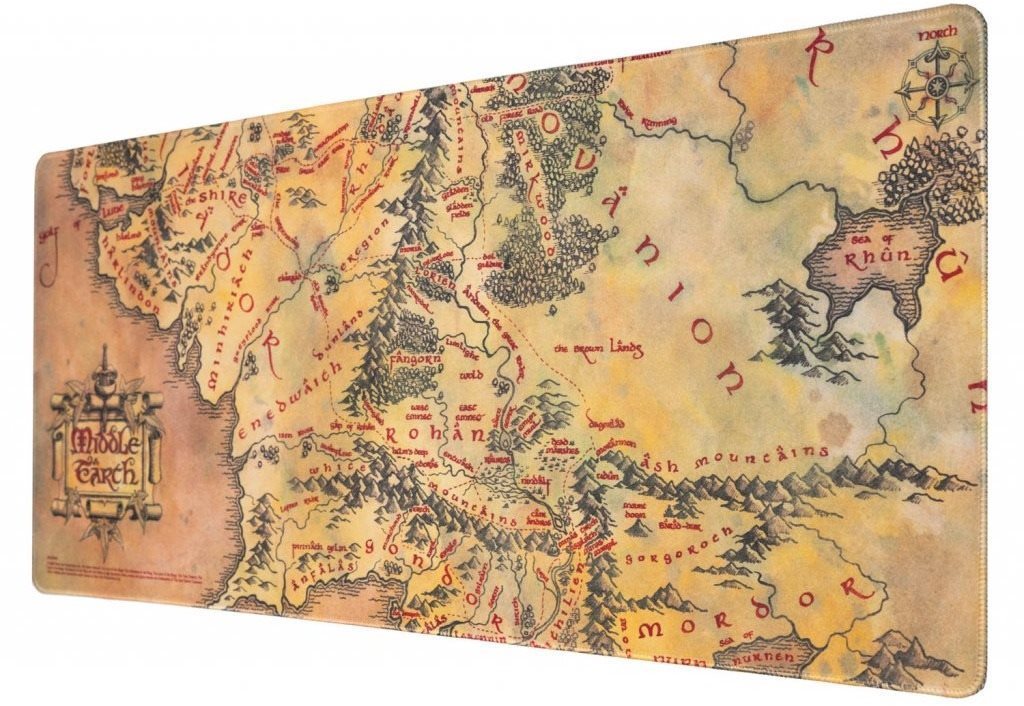 The Lord of the Rings - herná podložka na stôl