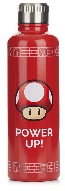 Nintendo – Super Mario Power Up – nerezová fľaša na vodu