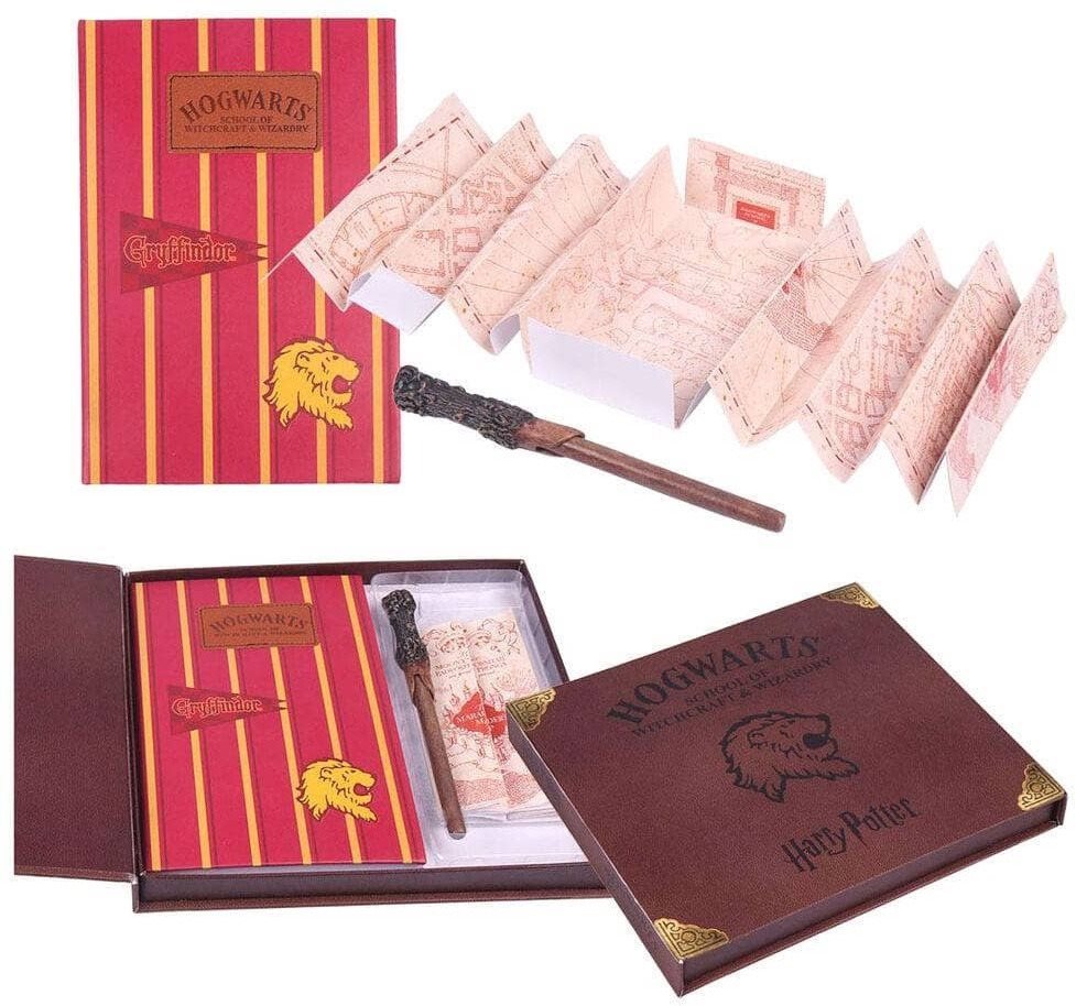 Harry Potter – zápisník, prepisovačka, mapa