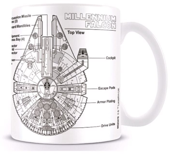 Star Wars – Millennium Falcon – hrnček