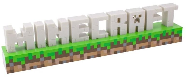 Minecraft – Logo – 3D lampa