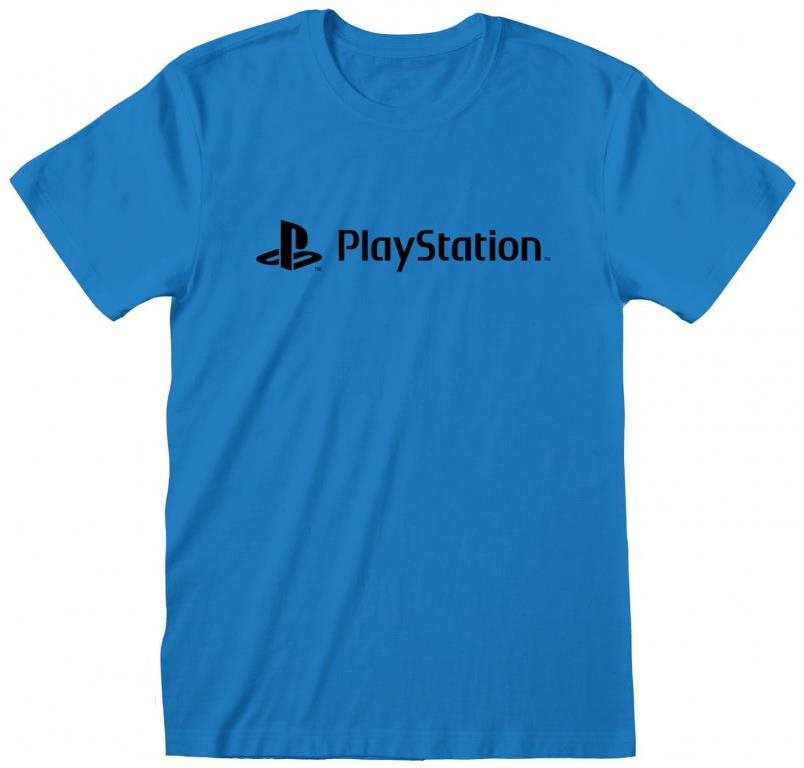 PlayStation – Black Logo – tričko M