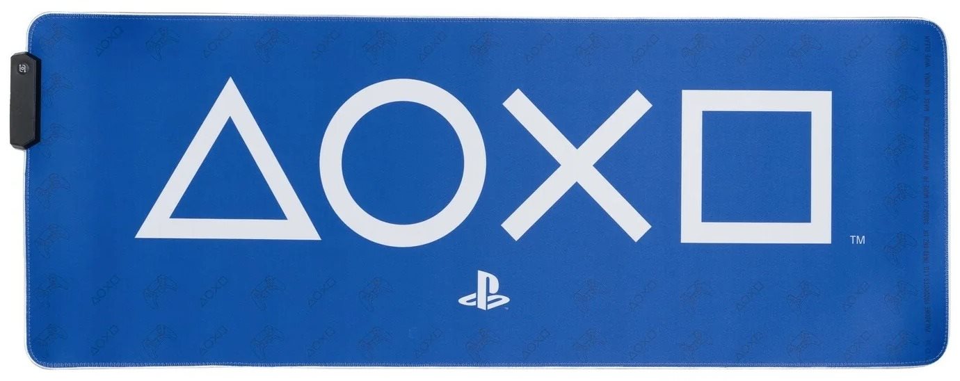 PlayStation – Herná podložka na stôl svietiaca