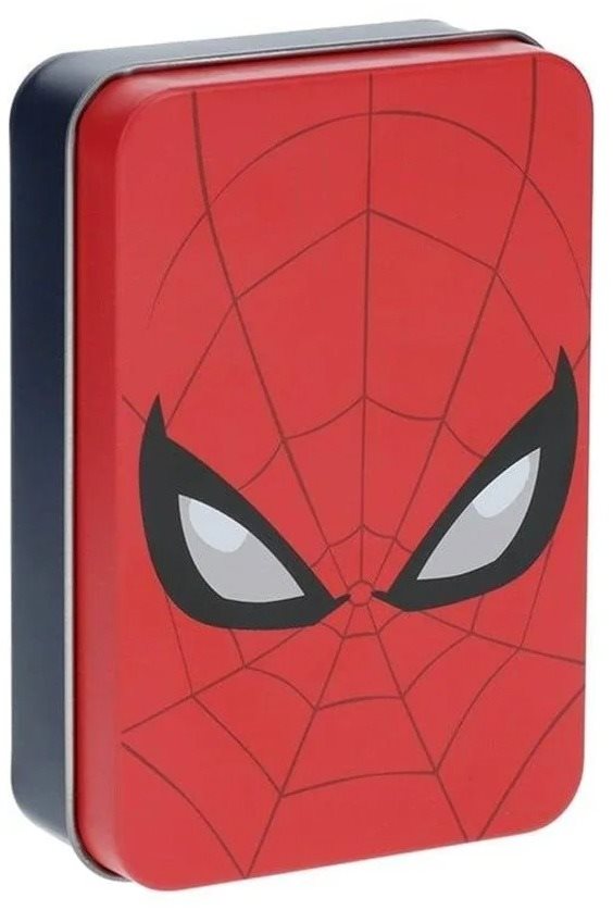 Spiderman – hracie karty v plechovej škatuľke