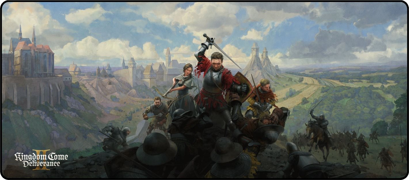 Kingdom Come Deliverance 2 – Podložka pod myš a klávesnicu