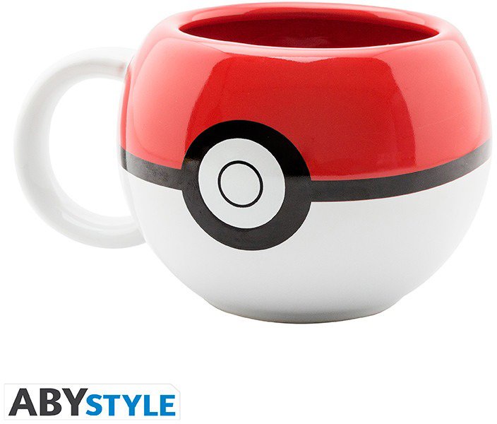 Pokémon – Pokeball – 3D hrnček