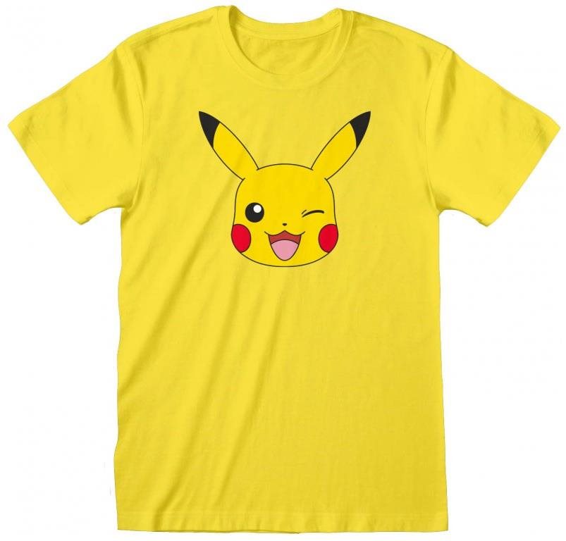 Pokémon – Pikachu Face – tričko L