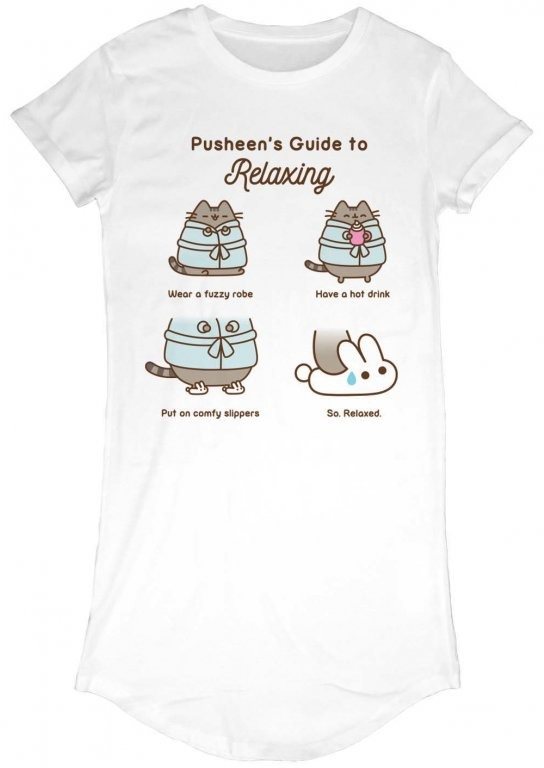 Pusheen – Guide To Relaxing – tričko M