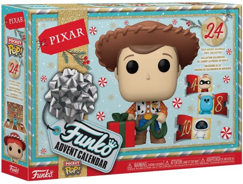 Funko POP! Pixar Holiday – Advent Calendar (Pocket POP)