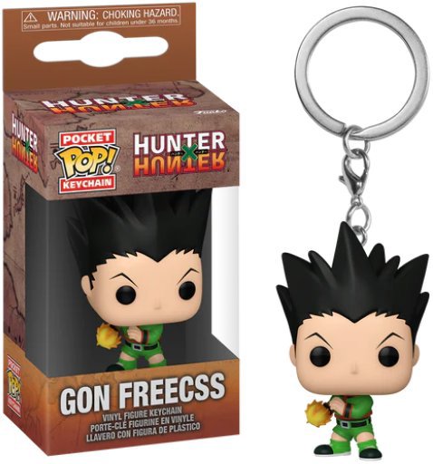 Funko POP! Keychain Hunter x Hunter Leathe Gon Freecss