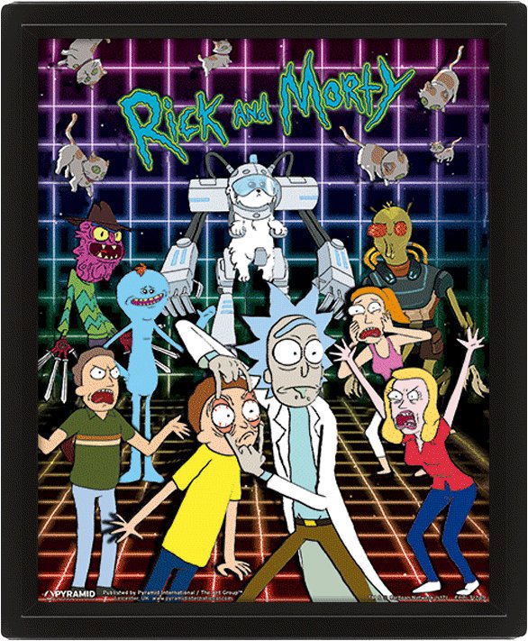 Ricky a Morty 3D
